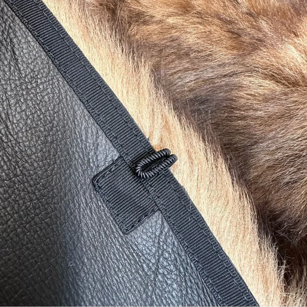 Ralph Lauren Collection * 2010 Sable Brown Lamb Shearling Gilet Silvie Vest - Picture 11 of 17